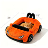 Cozy Coral Fleece Cat Bed
